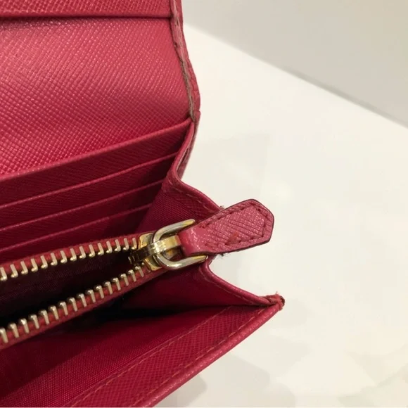 Prada Pink Saffiano Leather Bag - Picture 14 of 15